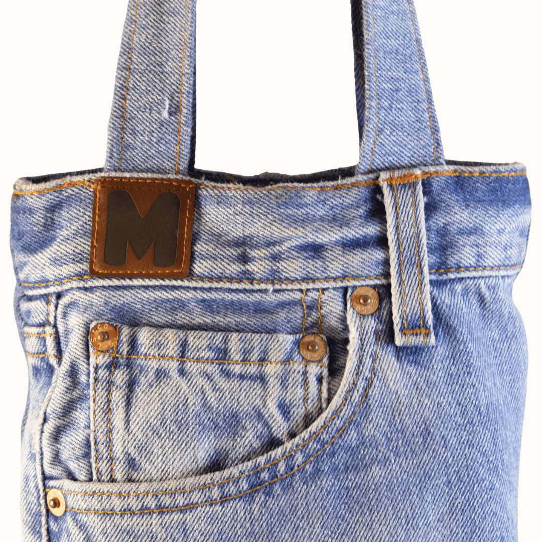 MON MINI SAC DENIM - Mesna Paris