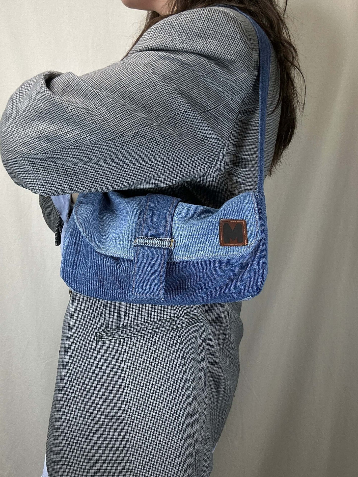 MON SAC BAGUETTE DENIM - Mesna Paris